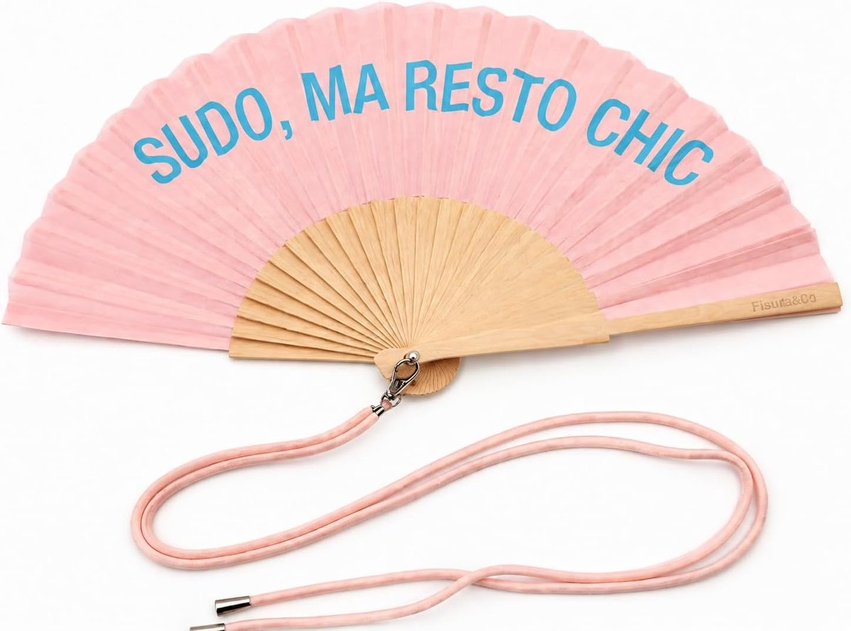 SnelShoppen - Handgeblazen Flesventilator met Grappige Teksten, Originele Handfan voor Trouwen, Moderne en Kleurrijke Ventilator, Inclusief Hanger, 23