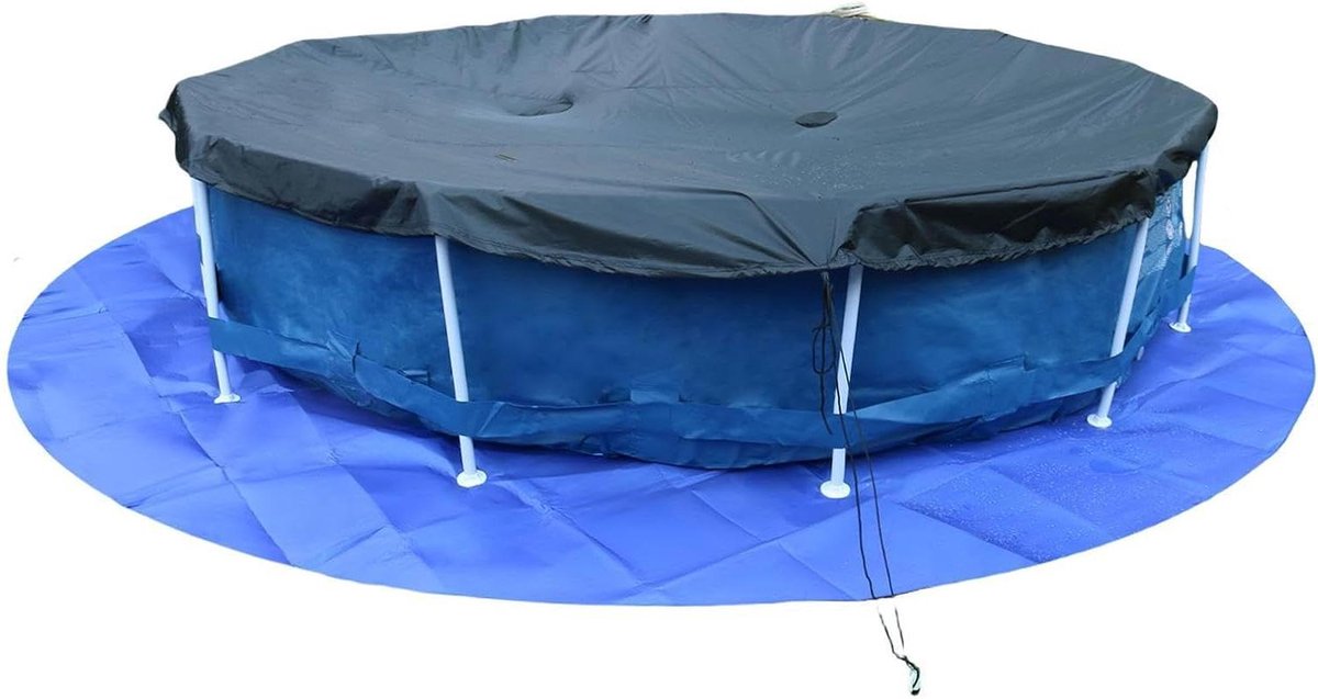 Zwembadmat – Ondervloer Beschermer – Zwembad Beschermen – Lekbestendig Materiaal – 11.8 Ft – Veelkleurig Zwembadmat – Ondervloer Beschermer – Zwembad Beschermen – Lekbestendig Materiaal – 11.8 Ft – Veelkleurig