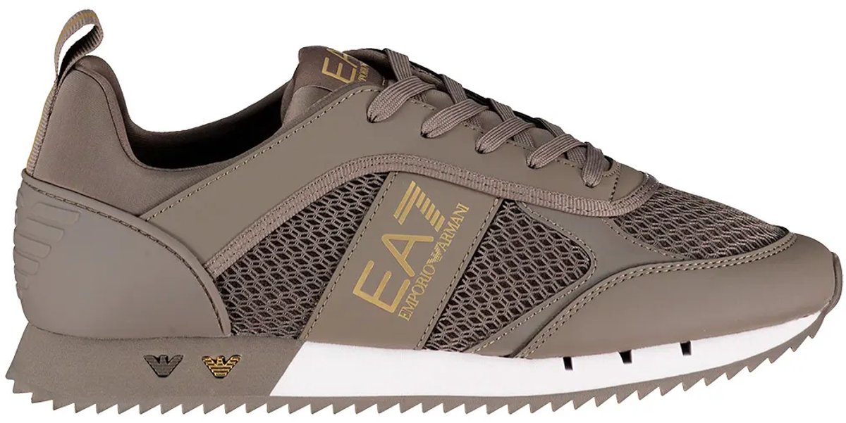 Ea7 Emporio Armani Black & White Laces Schoenen Grijs EU 44 2/3