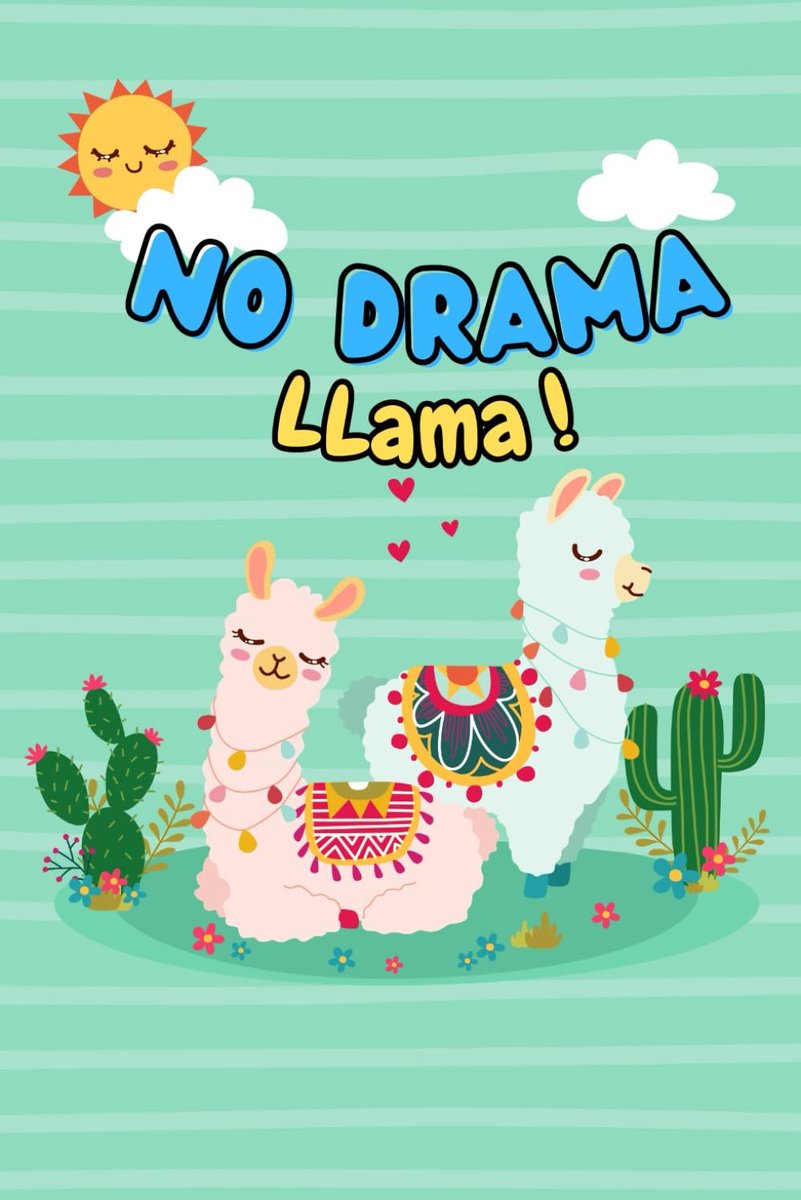 Notitieboek A5 - met alfabet Nederlands - Geen Drama Llama - discreet incognito notitieboek - ShopVlot