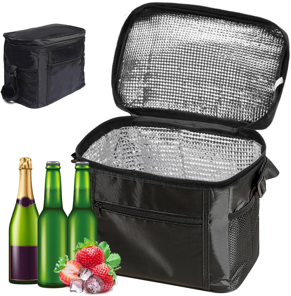Koeltas 10L - Vouwbare Picknicktas - Isolatie - Ideaal voor onderweg - ShopVlot