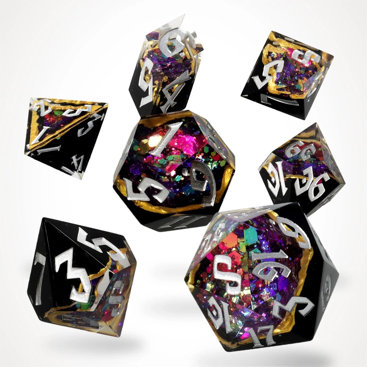 Crit Stones Violet Vein Geode