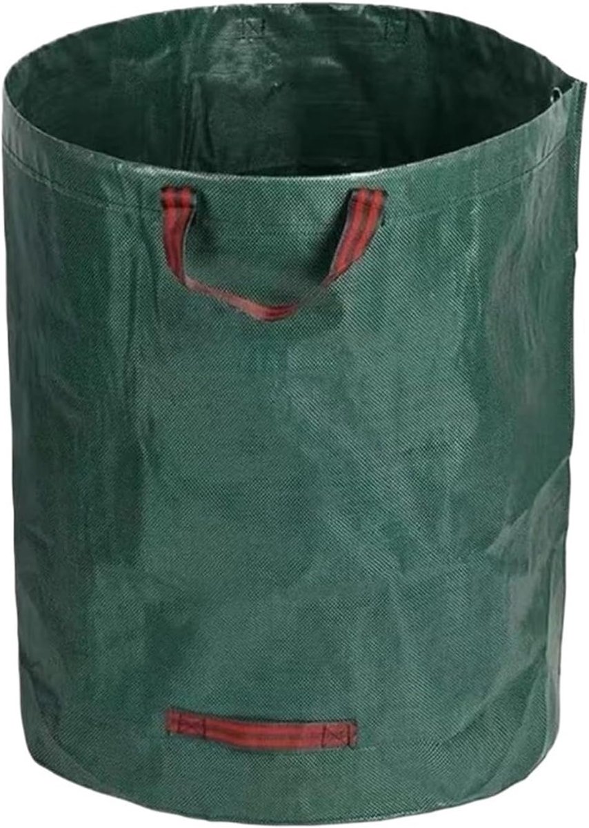 Tuinafvalzakken - Vuilnisbakken - Tuin opruimen - Waterdicht geweven - 60 liter - Groen