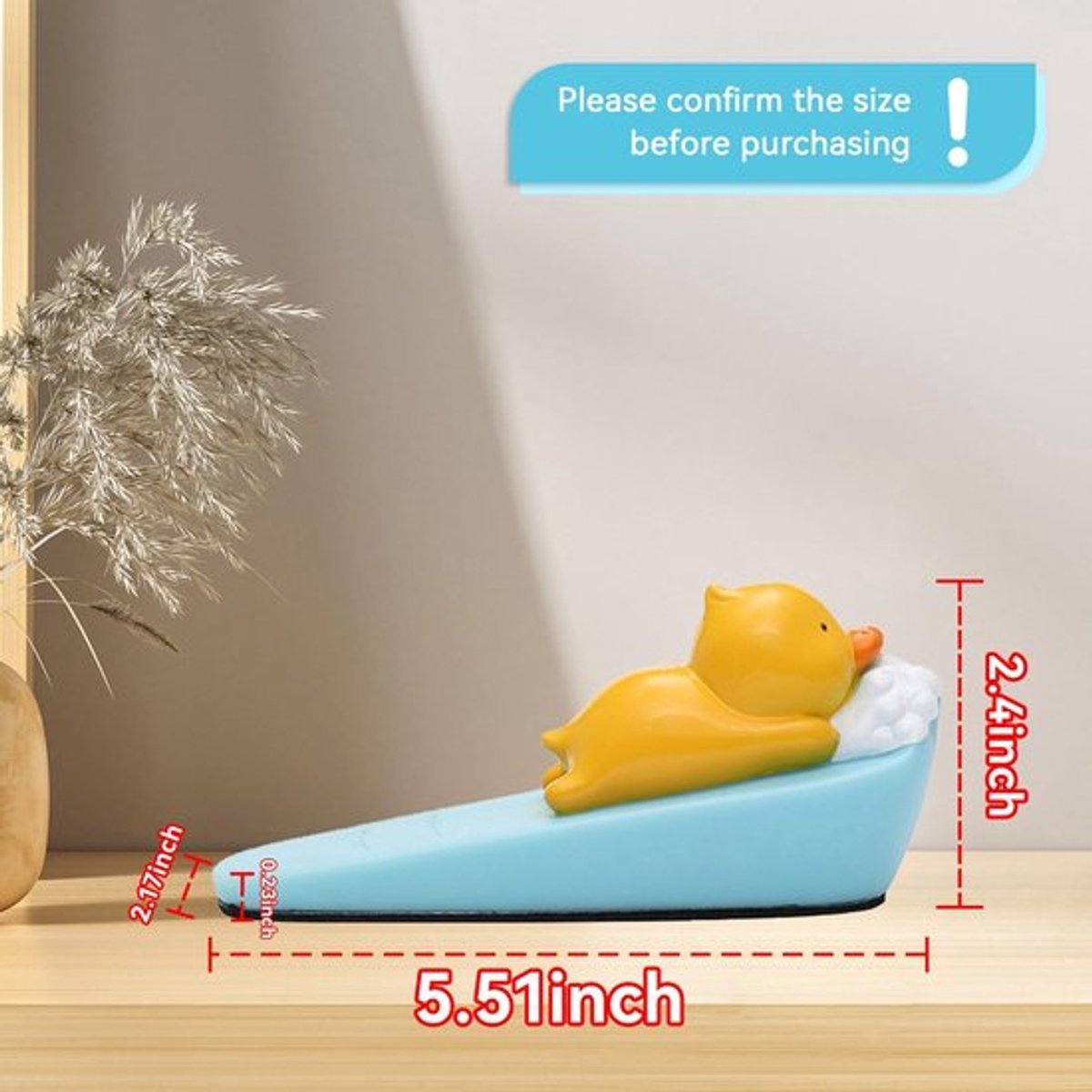 Store_8 - Dierendeurstopper - Decoratieve deurstopper - Grappige eend - Leuke deur