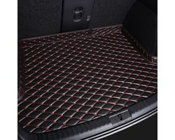 Kofferbakmat - Kofferbakbekleding Beschermmat - Voertuig Beschermen - Op Maat Gemaakt - Voor Mercedes-Benz GLA H247 - ZwartRood