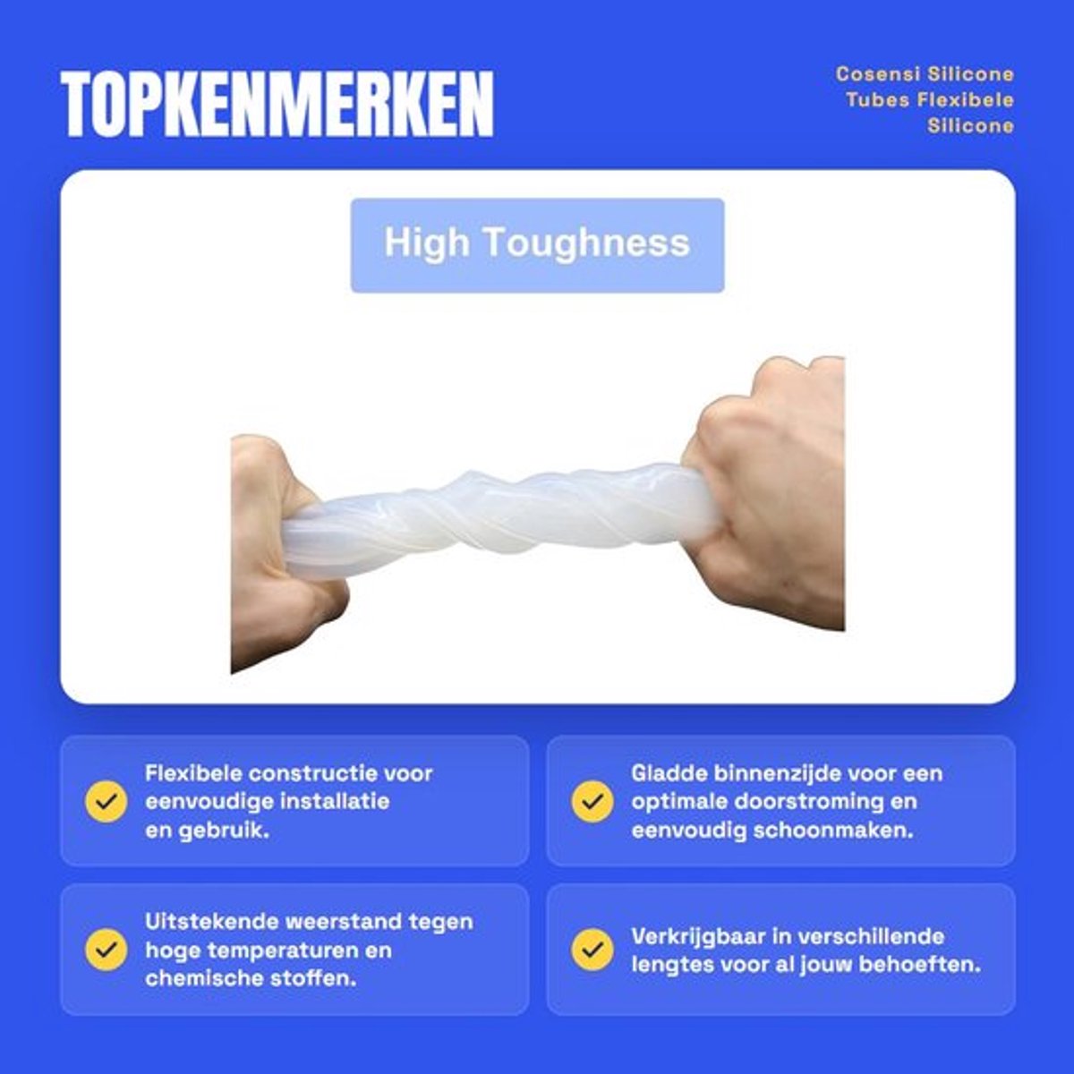 Jhubersproducts - Silicone Tubes - Flexibele Silicone Slang - Transparant - 5mm ID