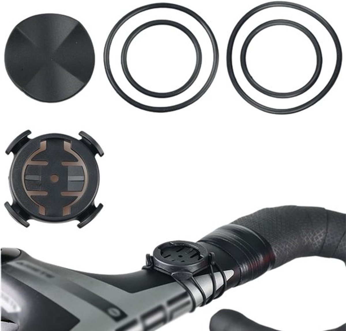 Garmin GPS stuurhouder - Dailygoods zwart