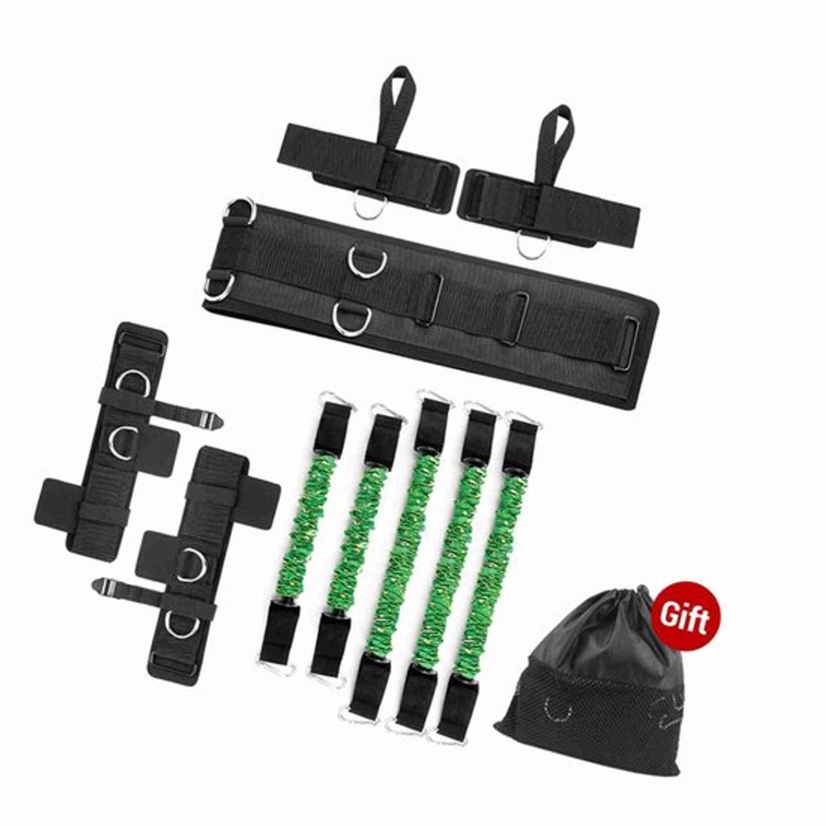 Verticale springtraining met weerstandsbanden van Dailygoods