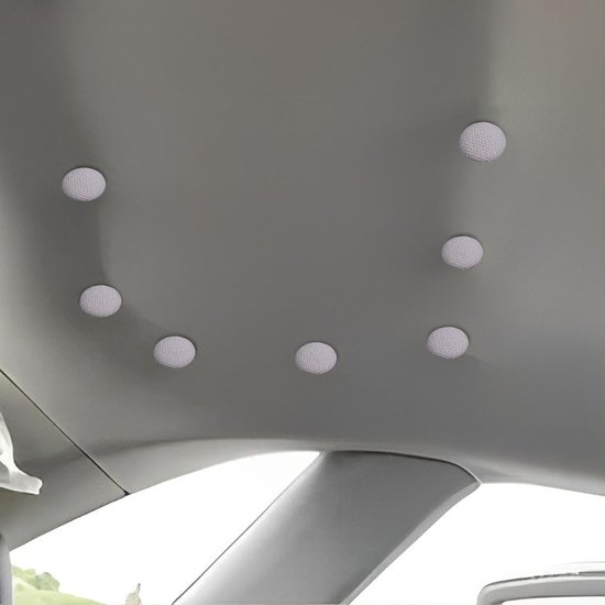 Hemelbekleding Reparatiekit - Dakhemel Clips - Auto Interieur Herstellen - Roestvrij Materiaal - 130 stuks - Beige Grijs Zwart — afbeelding 5
