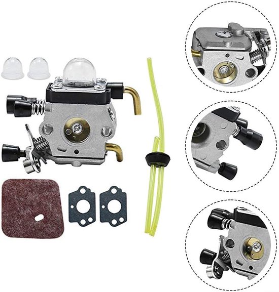 Carburateur Kit - Motoronderdelen Set - Tuinonderhoud Herstellen - Complete Reparatie - 7 Delig - Niet Gespecificeerd — afbeelding 3