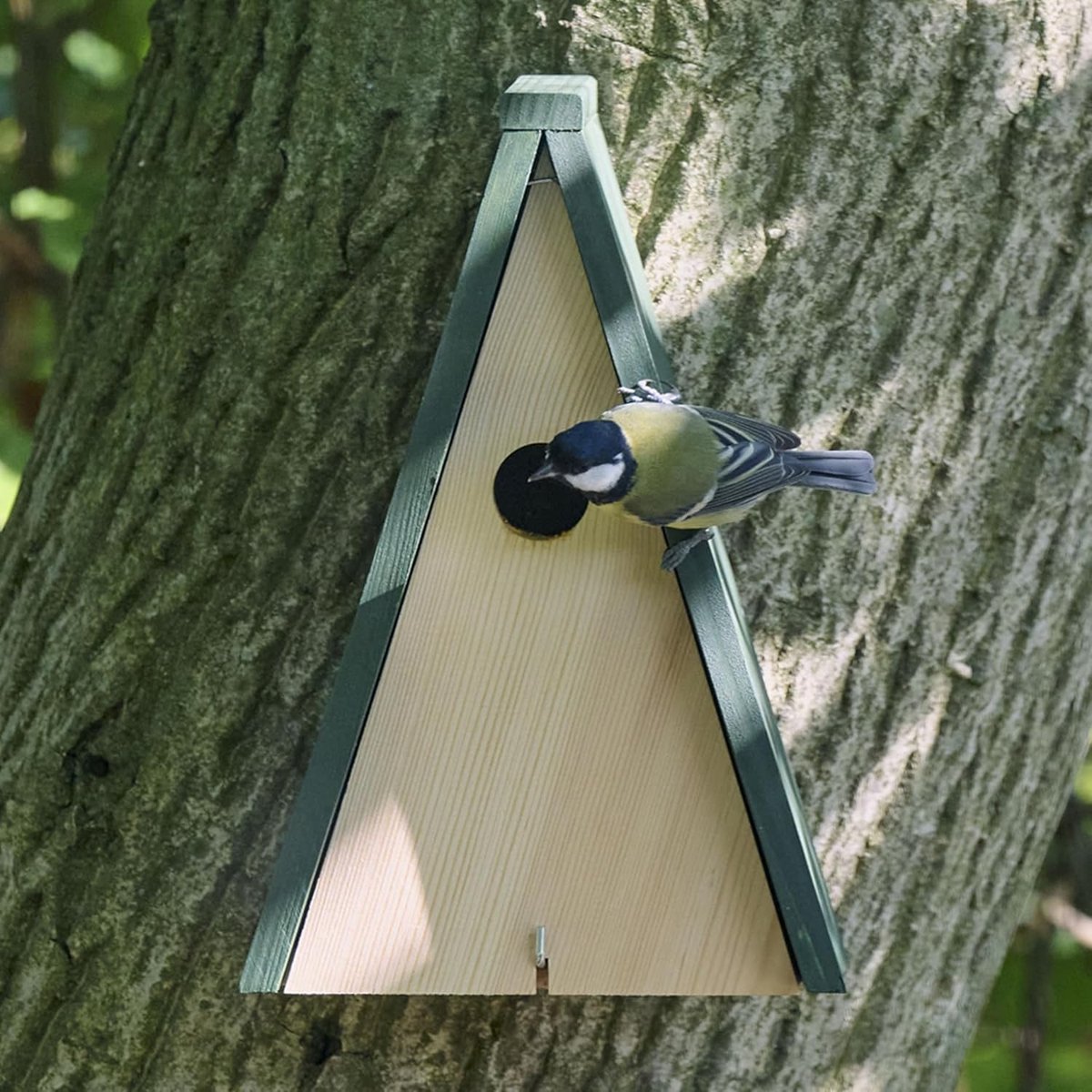 Nestkast voor Vogels - FSC Hout - Weerbestendig - Duurzaam Design - Voor Mezen en Kleine Tuinvogels