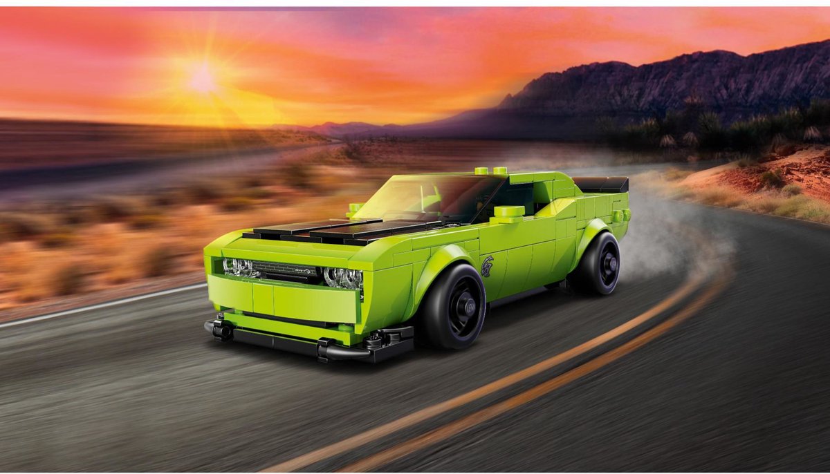 LEGO® Speed Champions Dodge Challenger SRT Hellcat Sportauto - 77237 — afbeelding 6