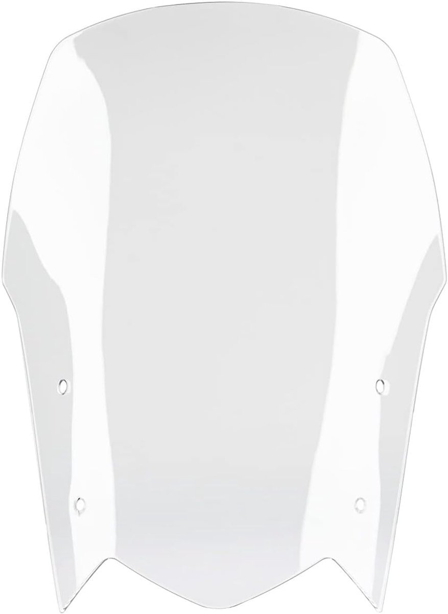 Motor Voorruit Deflector - Windscherm Verlenging - Comfortabel Rijden - Beschermt Tegen Wind - 45 cm Lengte - Helder