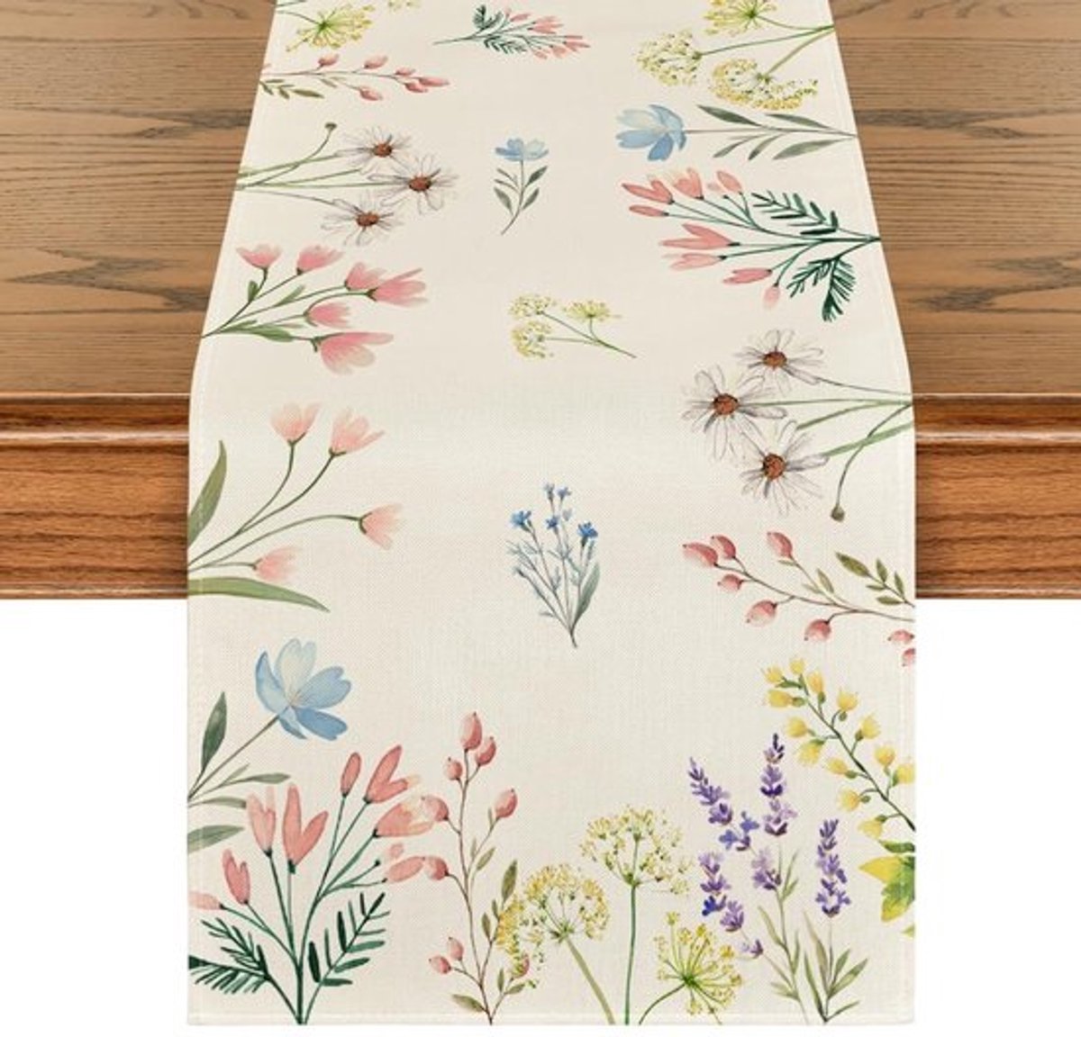 Zeynomax - Tischläufer - Bloemen - Sfeervolle keuken decoratie - 40 x 300 cm