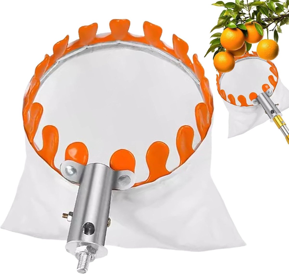 Fruit Plukker - Oogst Gereedschap - Fruit Oogsten - Getande Ring - 26 x 20 x 17 cm - Niet gespecificeerd