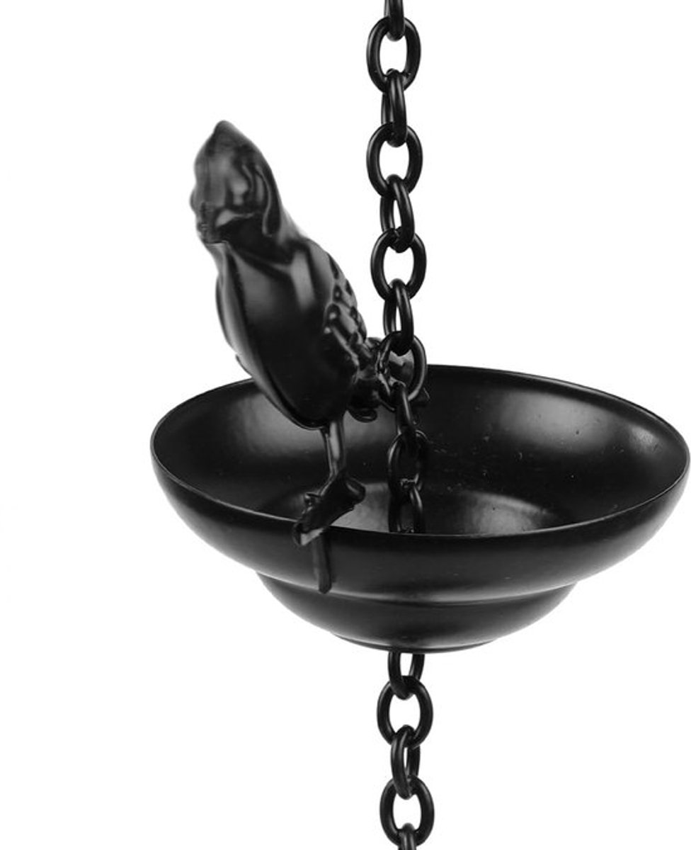 Allecto - Dakgootregenketting - Decoratief - Mobiele vogels op bekers - Unieke