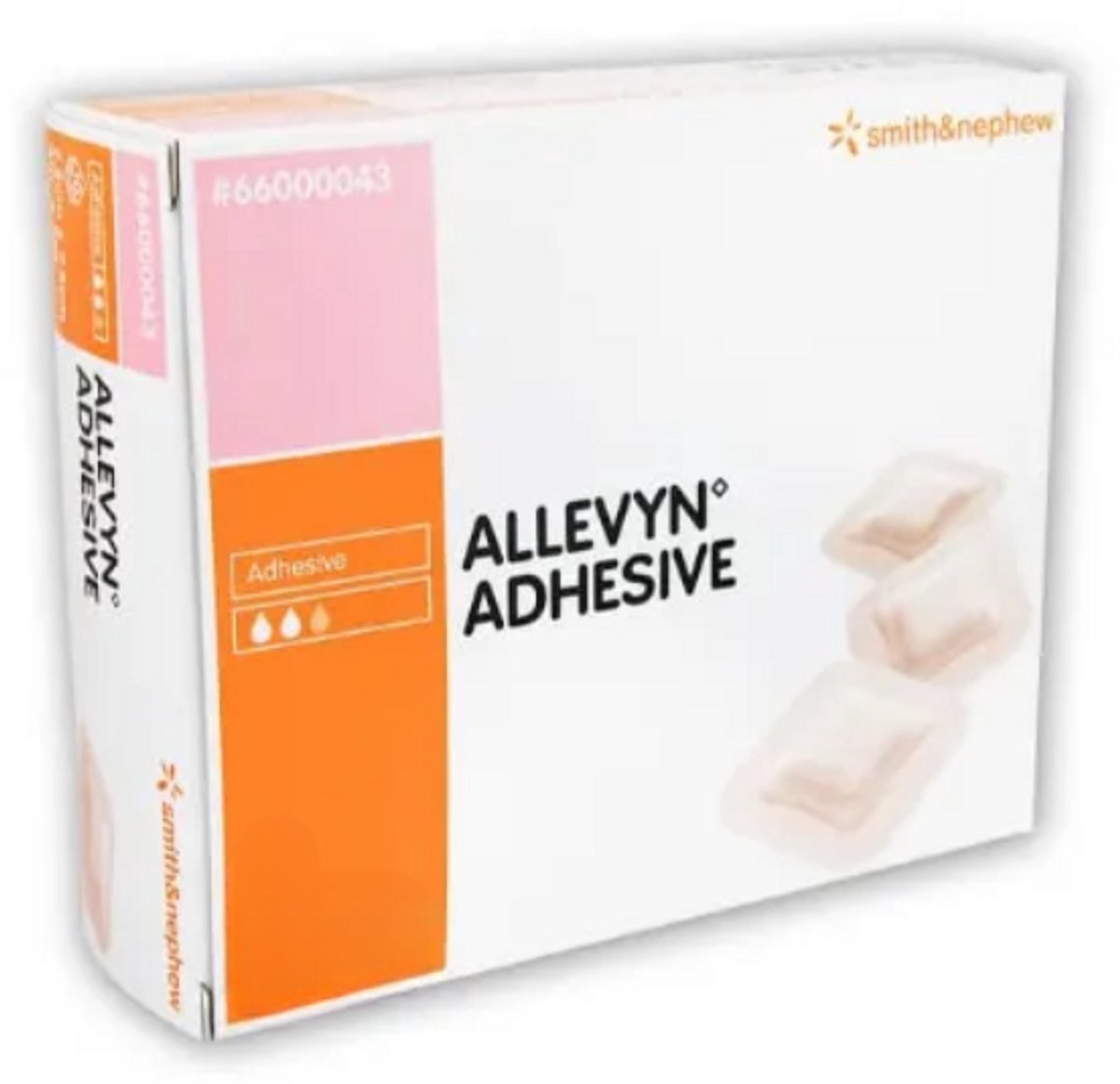 Allevyn Adhesive Schuimverband 12,5 x 12,5 cm 10 stuks