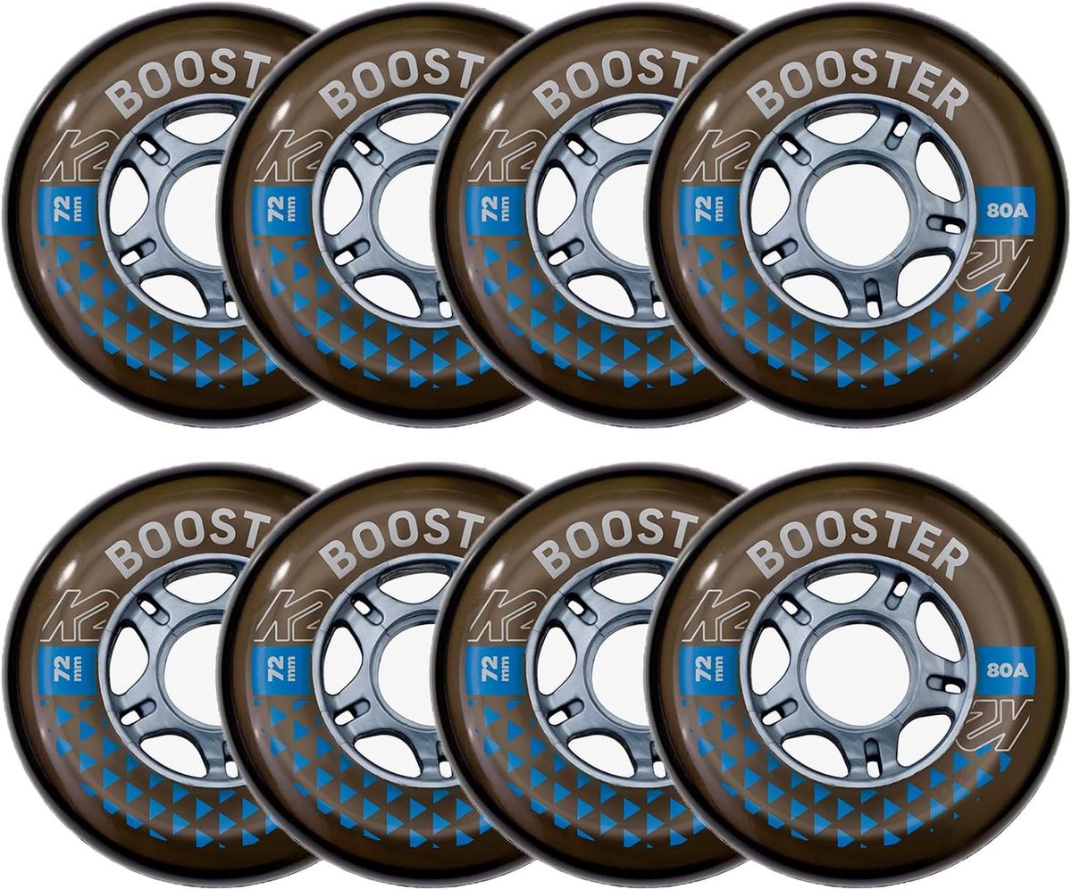 Skeelerwielen Set Vervangende Wielen Skeeleren Buiten 80A Hardheid 72mm 8-Pack