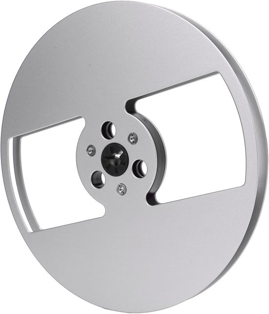 Lege Spoel - Tape Reel - Muziek Opnemen - Aluminium Legering - 7 Inch Diameter - Zilver — afbeelding 5