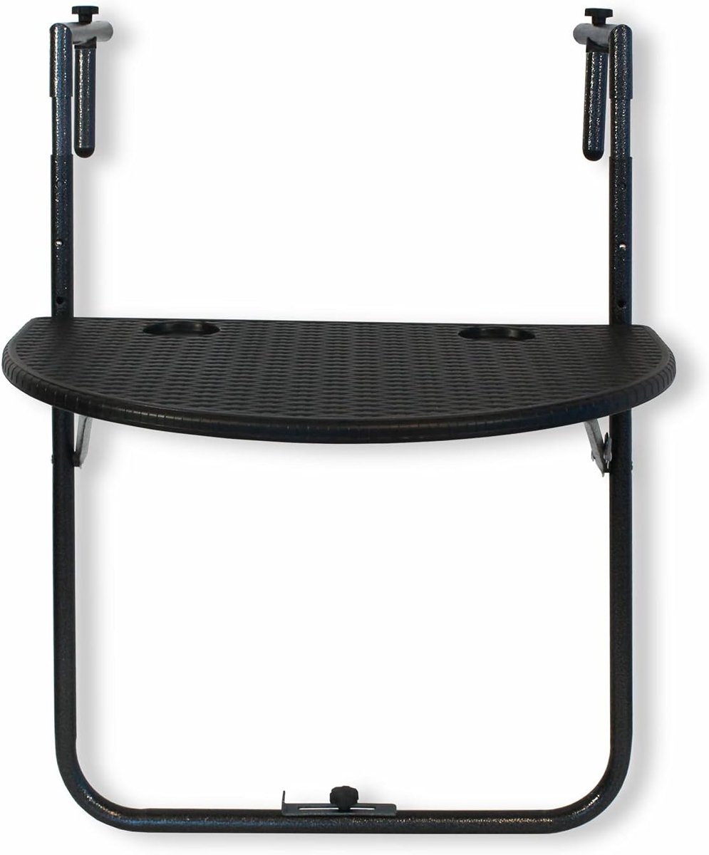 Inklapbare Balkonhangtafel - Ruimtebesparende Hangtafel voor Balkon en Tuin