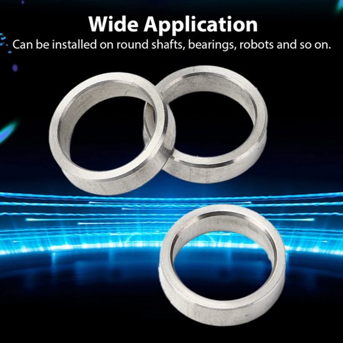 Zeynomax - Ringafstandsset - Ringen - Assortimentsset van 10 - Binnendiameter 12 mm