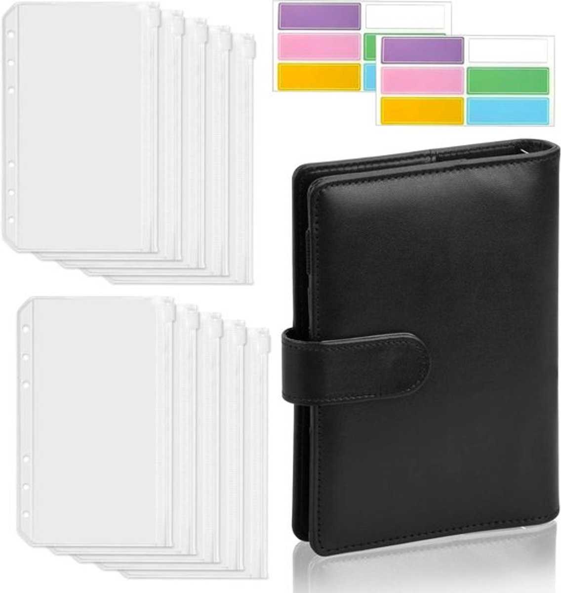 Budgetbinder Inovra Plus A6 met 6 enveloppen contant geld