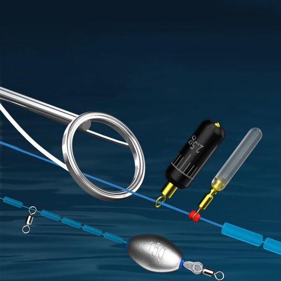 Automatische Vis Dobber - Dobber Vislijn Set - Vissen Verbeteren - Automatische Diepte Vinder - 17.3 cm - Enkel Attribuut — afbeelding 5