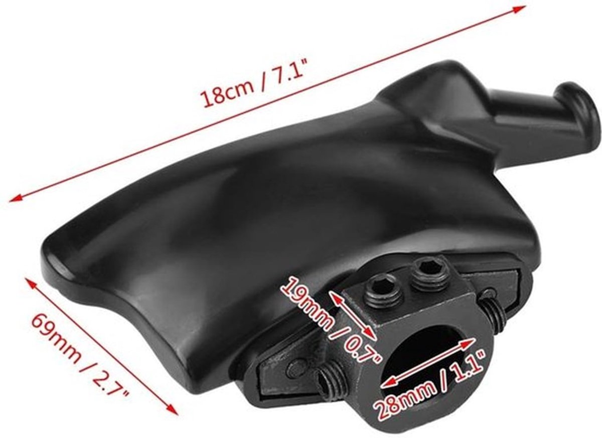 Montagekop Kunststof - 28 mm Binnendiameter - Krasvrij Demontagekop - Nylon Duck Head - Geschikt voor Bandenwissel - Duurzaam en Veilig - Bandenwisselkop