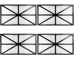 Set van 4 Ultra-Fijne Wasbare Cartridge Filters voor Dolphin Robot Nautilus CC Plus - Ideaal voor Zwembadreiniging, Vervangingsfilters en Efficiënte Filtratie