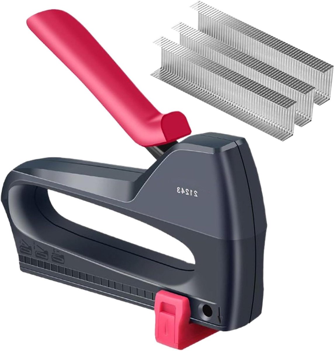 Handmatig Nagelpistool - Pneumatisch Bevestigingsgereedschap - Houtbewerking en Decoratie - Ergonomisch en Compact - 165 x 85 cm - Uniek kenmerk