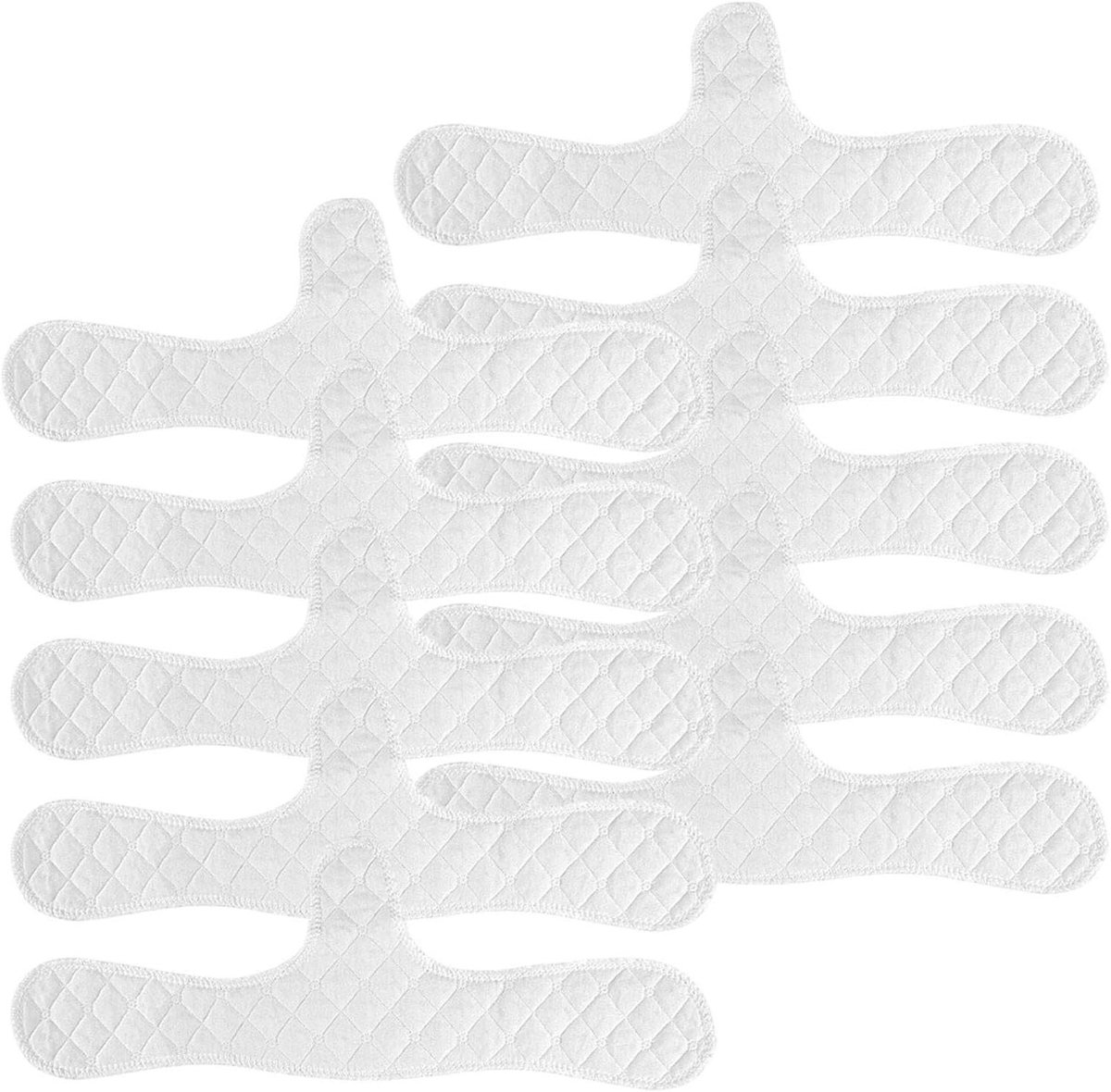 Wattenschijfjes voor BH - Antitranspiratiekussentjes - Absorberend Vocht - Herbruikbaar en Wasbaar - 44x75 cm - Wit