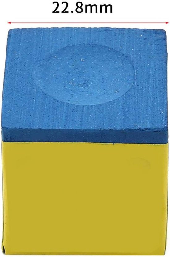 Keu Tip Krijt - Biljart Krijt - Biljart Spel - Stokvorm Ontwerp - 12 Stuks - Blauw Groen — afbeelding 3