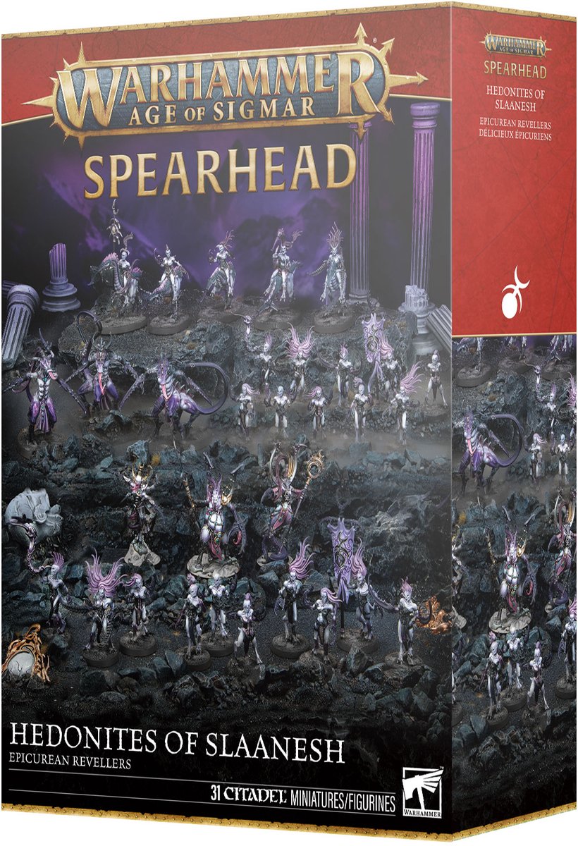 Spearhead: Hedonites of Slaanesh Epicurean Revellers