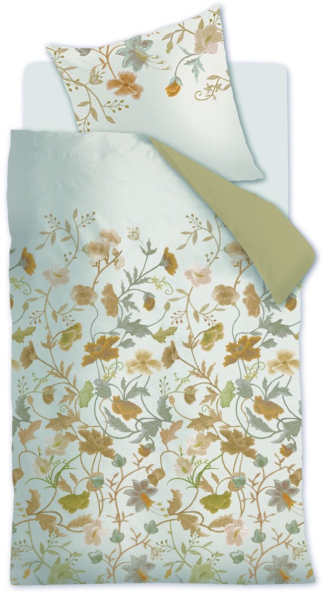 Beddinghouse Elizabeth dekbedovertrek - Eenpersoons - 140 x 200/220 cm - Naturel van Beddinghouse — afbeelding 5