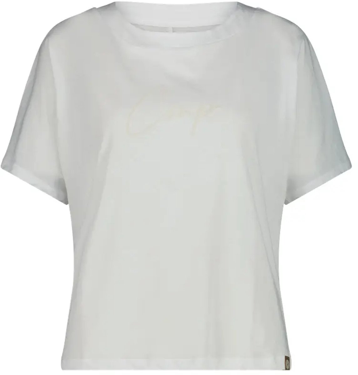 Katoenen dames-T-shirt CMP Wit