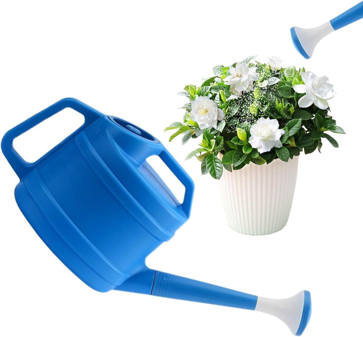Gieter Lange Tuit - Waterkan Planten - Planten Water Geven - Afneembare Douchekop - 25 Liter - Blauw
