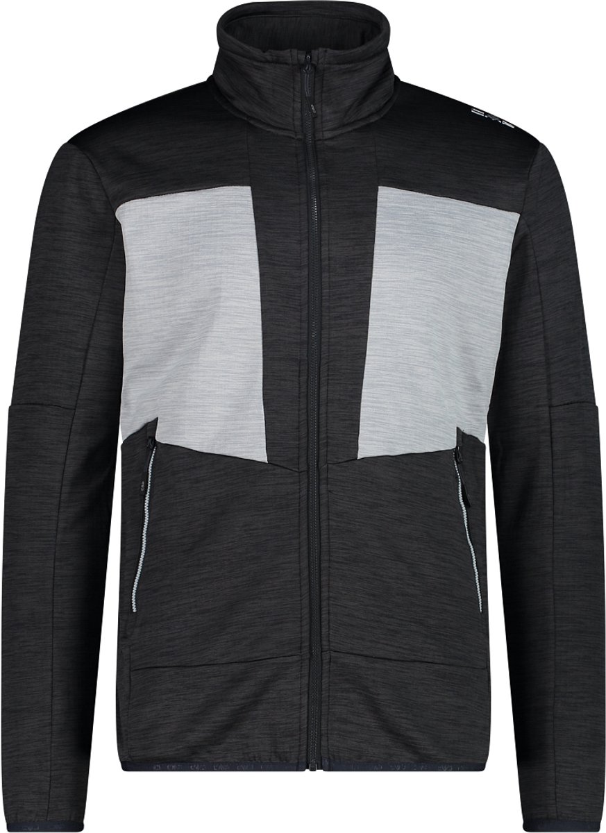Fleece wandeljack CMP Antraciet
