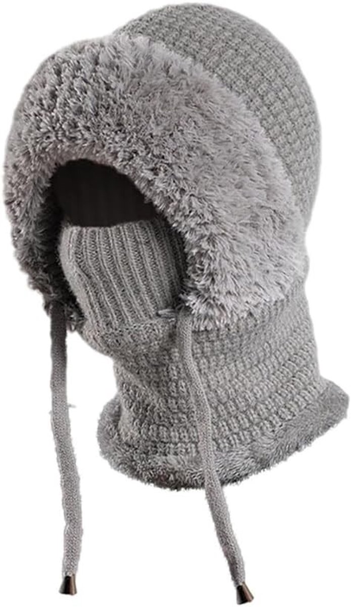 Warm Winddicht Ski Masker voor Mannen en Vrouwen, Ademend Gevoerd Gezichtsmasker voor Fietsen, Motor rijden en Snowboarden