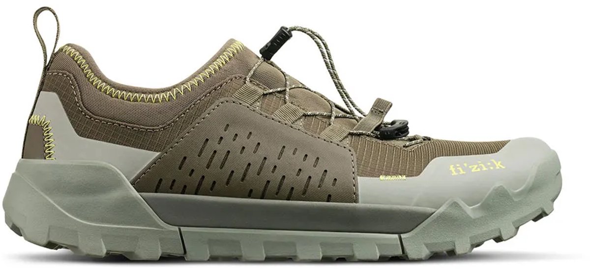 Fizik Ergolace Flat 2 Mtb-schoenen Groen,Bruin EU 42