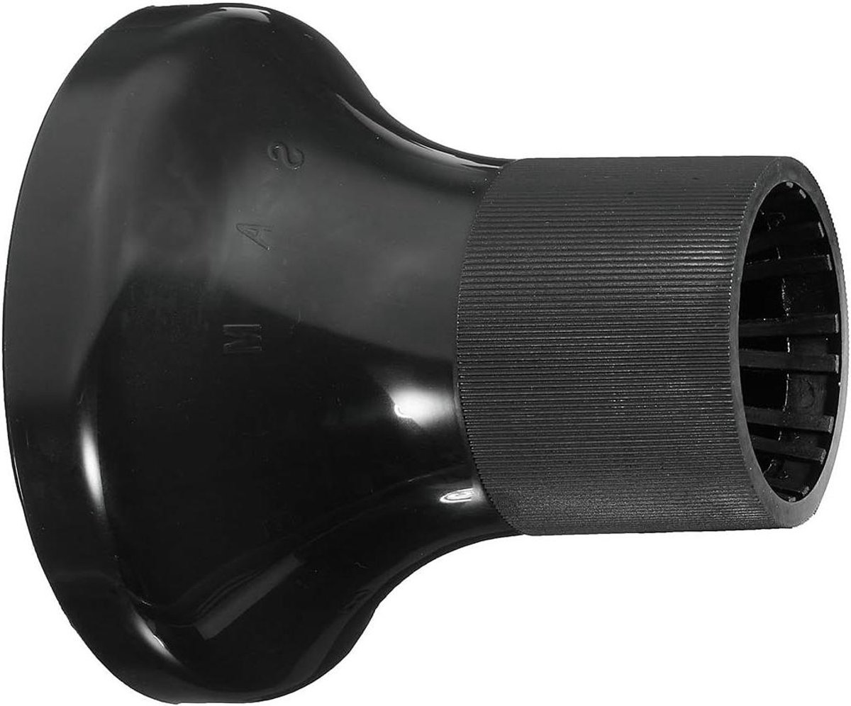 Haardroger Diffuser - Krullen Diffuser - Haar Krullen Maken - Groot Droogoppervlak - 14 cm Hoogte - Zwart