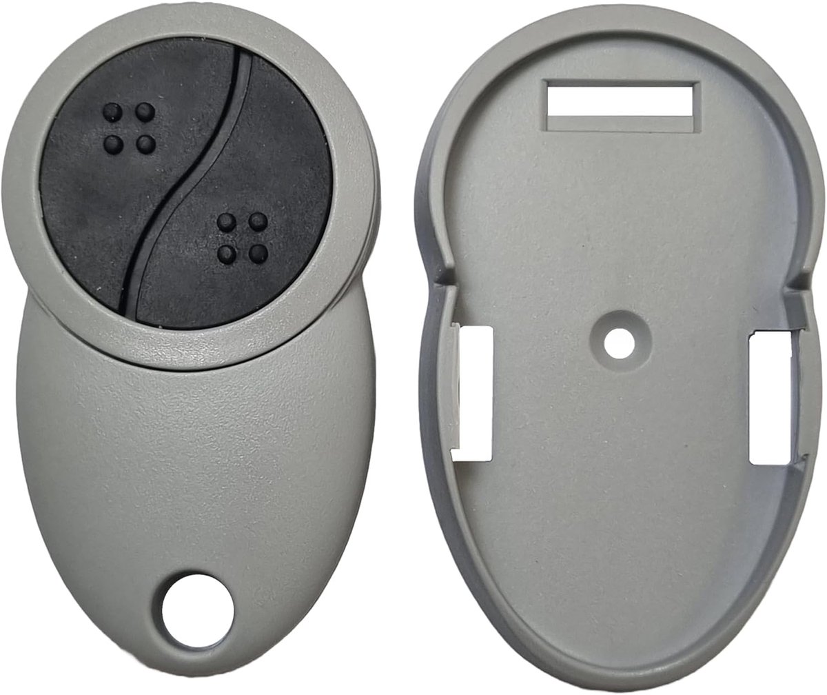 Poort Afstandsbediening - Zender Bediening - Toegang Bediening - 868.3 MHz Frequentie - 59mm x 33mm x 13mm - Zwart