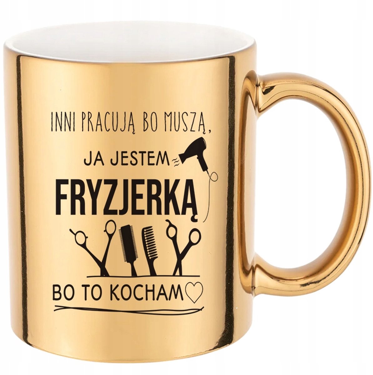 Luxe Gouden Mok 330ml - Stijlvol Cadeau