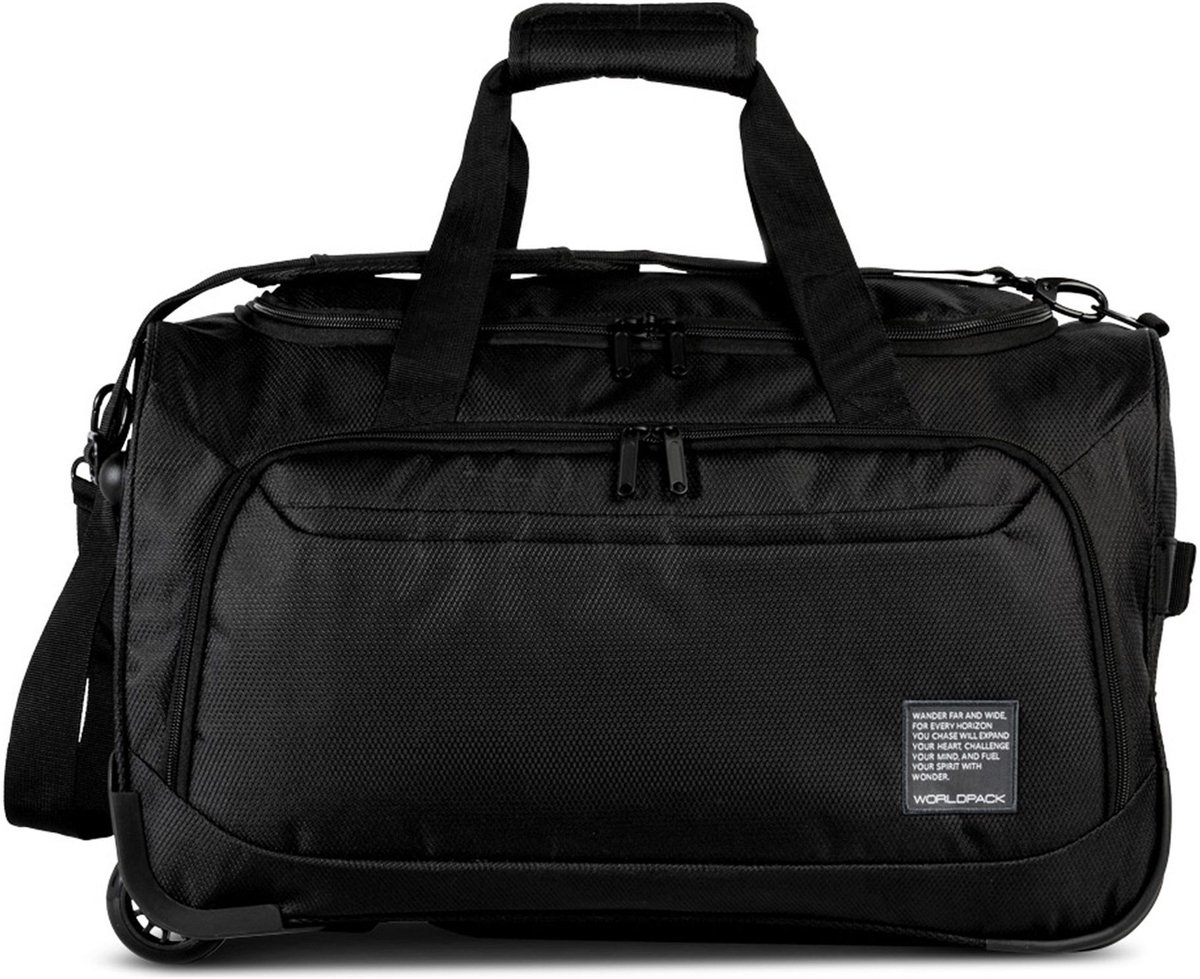 Worldpack 2 wielen Reistas 52 cm - schwarz