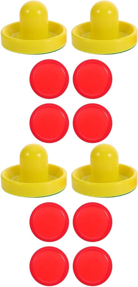 Air Hockey Accessoires Set - Tafelhockey Onderdelen - Familieplezier Binnen - Betrouwbare Glijbeweging - 9.6 x 9.6 x 6.3 cm