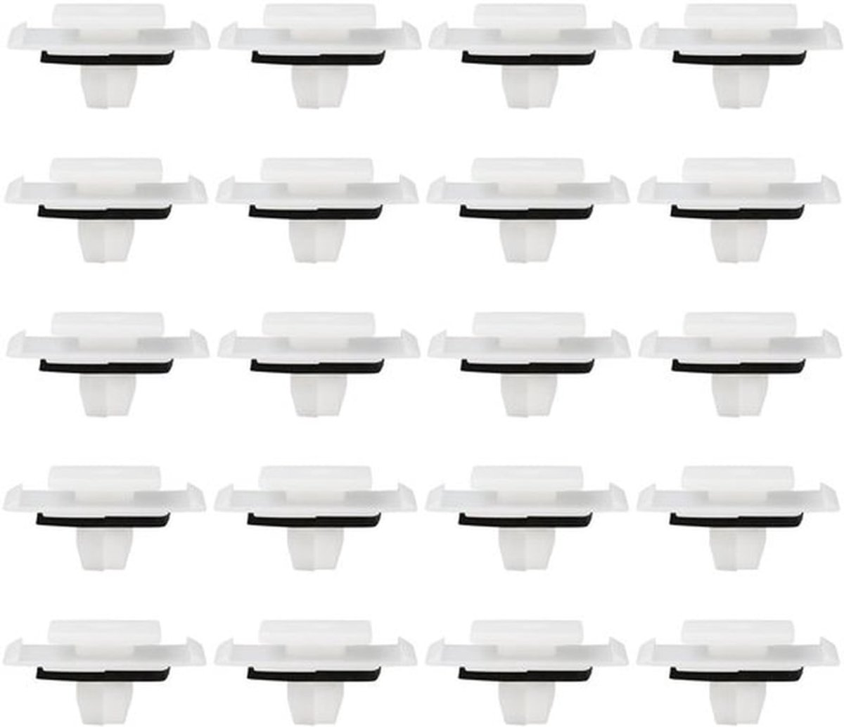 Dorpeltrim Clips 20 Stuks - Bevestigingsclips Auto - Snap-in Ontwerp - Geschikt voor Kia Sorento - OEM Referentie 87758G2000 - Kunststof 17,9 x 32 x 16,5 mm