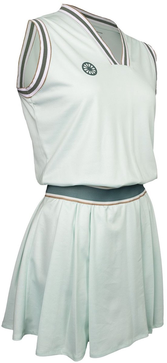THE INDIAN MAHARADJA - pique 2 piece dress - Tennis jurk dames - Groen