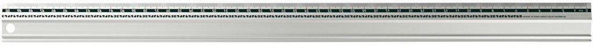 Metalen Snijliniaal - Liniaal Metaal - Precisie Snijden - Antislip Onderkant - 50 cm - Zilver