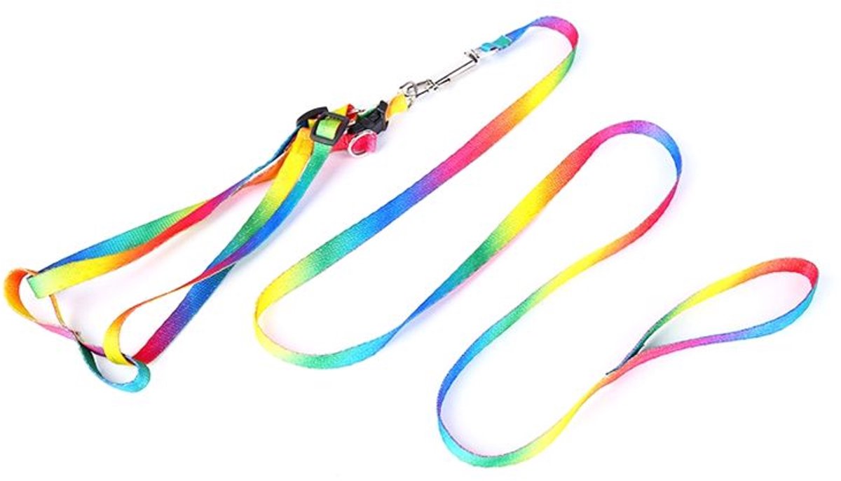 Harnas met lijn voor kitten 110/1cm, Blauw