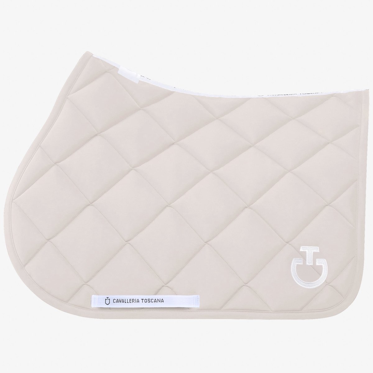 Cavalleria Toscana Diamond Quilted Jersey Zadeldek Jumping Full Rainy day