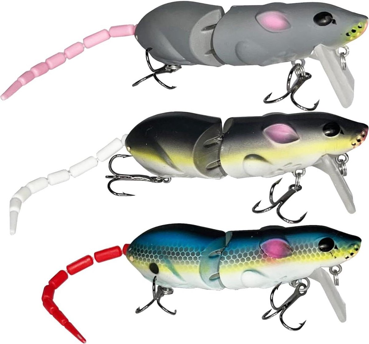 Drijvend Kunstaas - Propeller Lokaas - Vissen op Roofvis - Drijvend met Propeller - 8.5 cm 15g - Gemengde Kleuren
